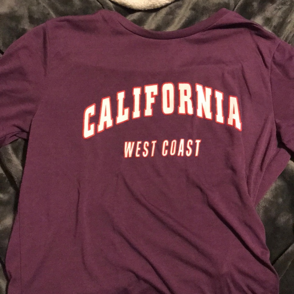 Purple shein t-shirt